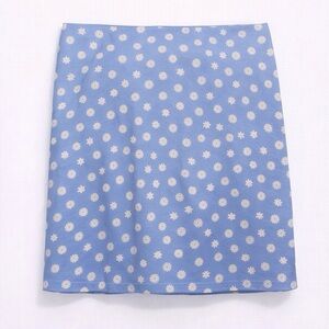 💙 NWT! Blue Daisy Mini Skirt